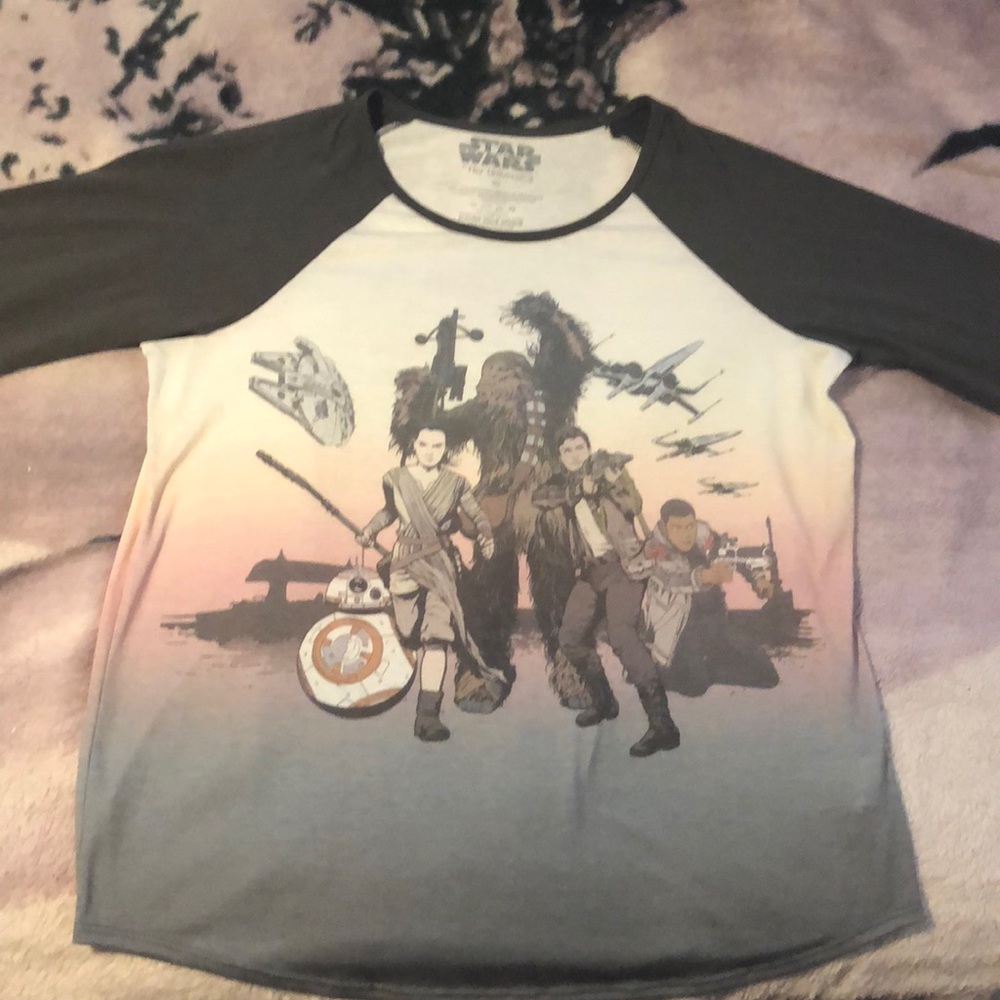 Star Wars baseball tee